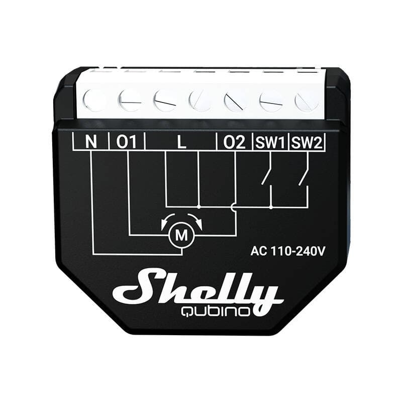 Shelly Qubino Wave Shutter kontroler, Z-Wave - za rolete in motorje
