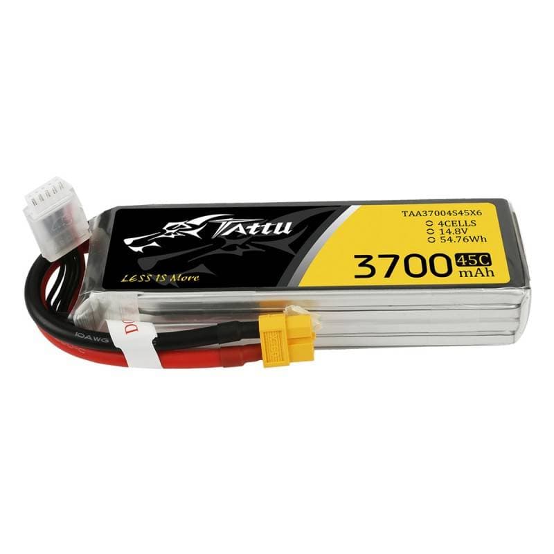 Baterija Tattu 3700mAh 14,8V 45C 4S1P XT60