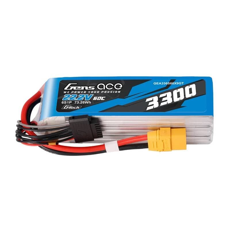 Lipo baterija Gens Ace G-Tech 3300mAh 22.2V 60C 6S1P XT90