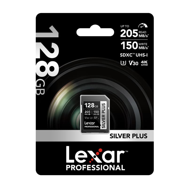 Lexar Professional SILVER PLUS SDXC 128GB spominska kartica 6