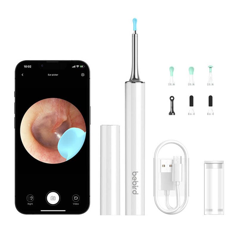 Pametna vizualna kamera za čiščenje ušes Bebird T15 (bel)