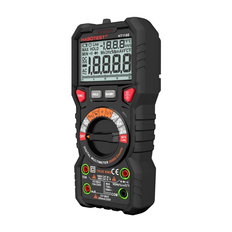 Habotest HT118E univerzalni digitalni multimeter (True RMS, NCV) 3