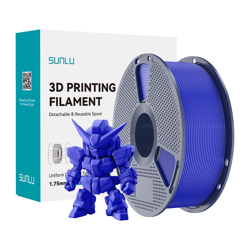 Sunlu PLA+ 2.0 filament, svetlo modra, 1.75 mm