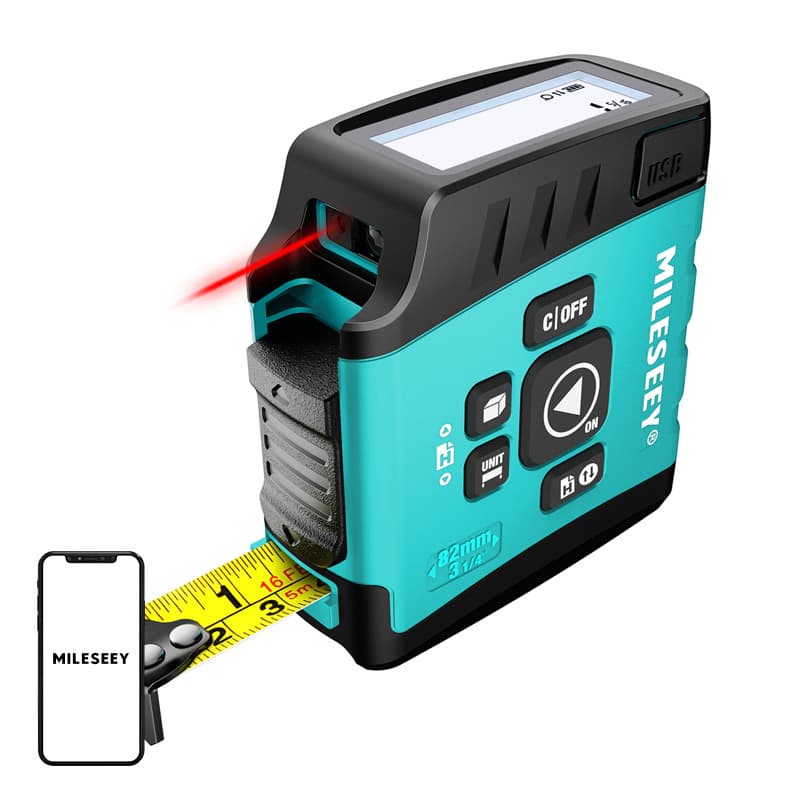 Mileseey DT20 laserski merilnik z 40m merilnim trakom