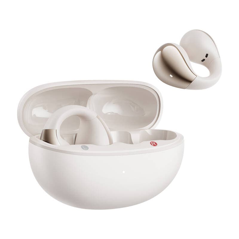 Slušalke QCY Crossky Clip T33, Bluetooth 5.4 (bela) 2