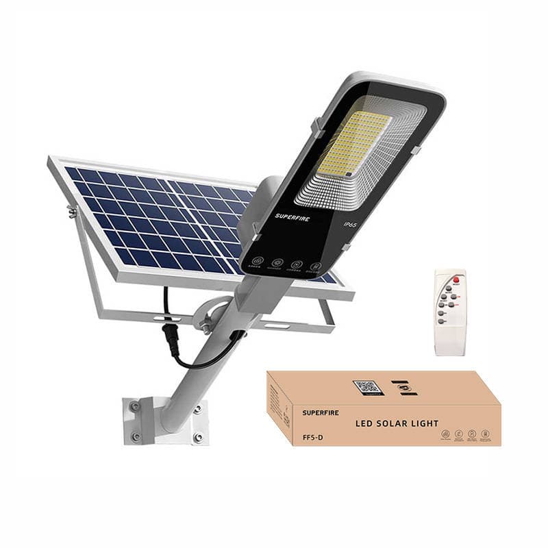 Solarna svetilka Superfire FF5-D, 486W, 1400lm, 20000mAh, daljinski upravljalnik
