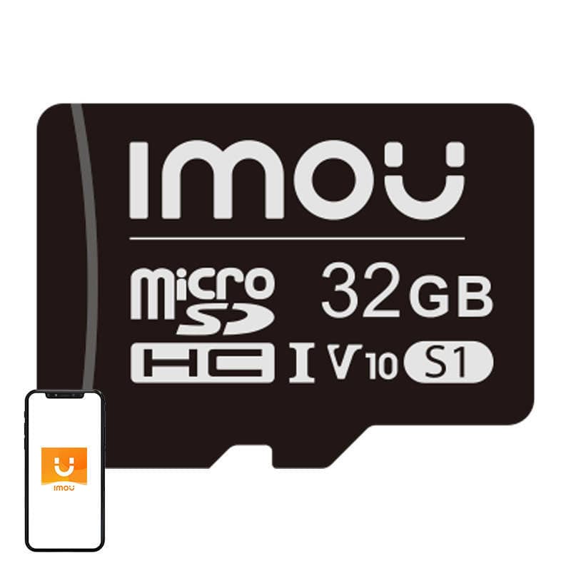 Pomnilniška kartica IMOU microSD 32GB (UHS-I, SDHC, 10/U1/V10, 90/20 MB/s)