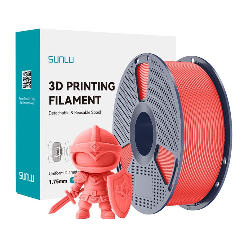 Sunlu PLA+ filament, češnja, 1.75 mm