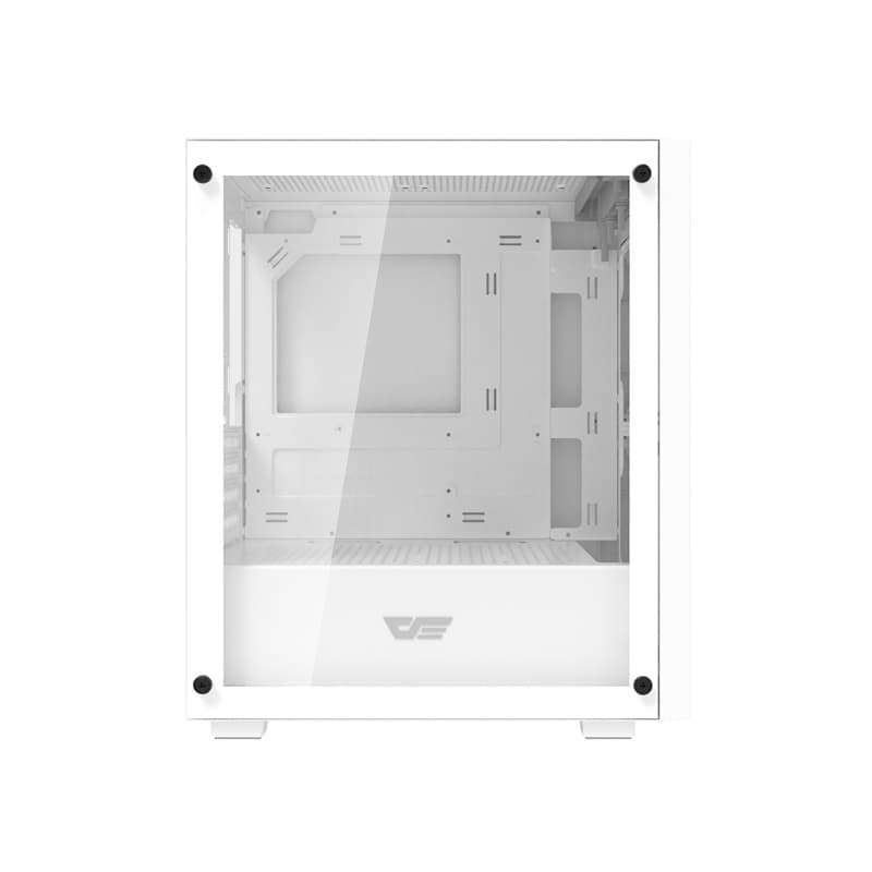 Darkflash M305 računalniško ohišje brez ventilatorjev (Bela) 2