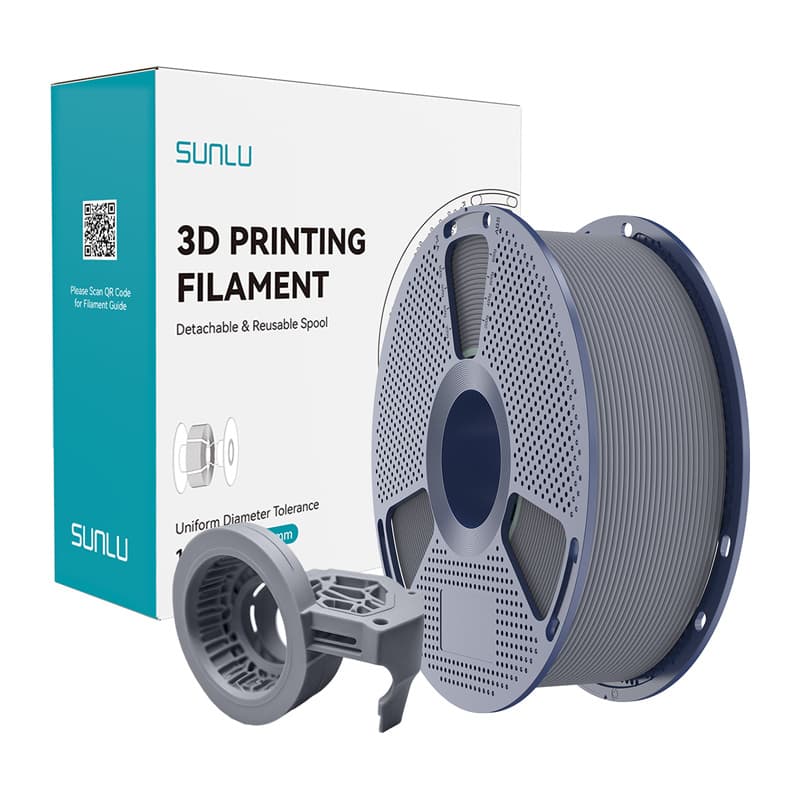 Sunlu PETG High-Speed Matte Filament (Siv) 4