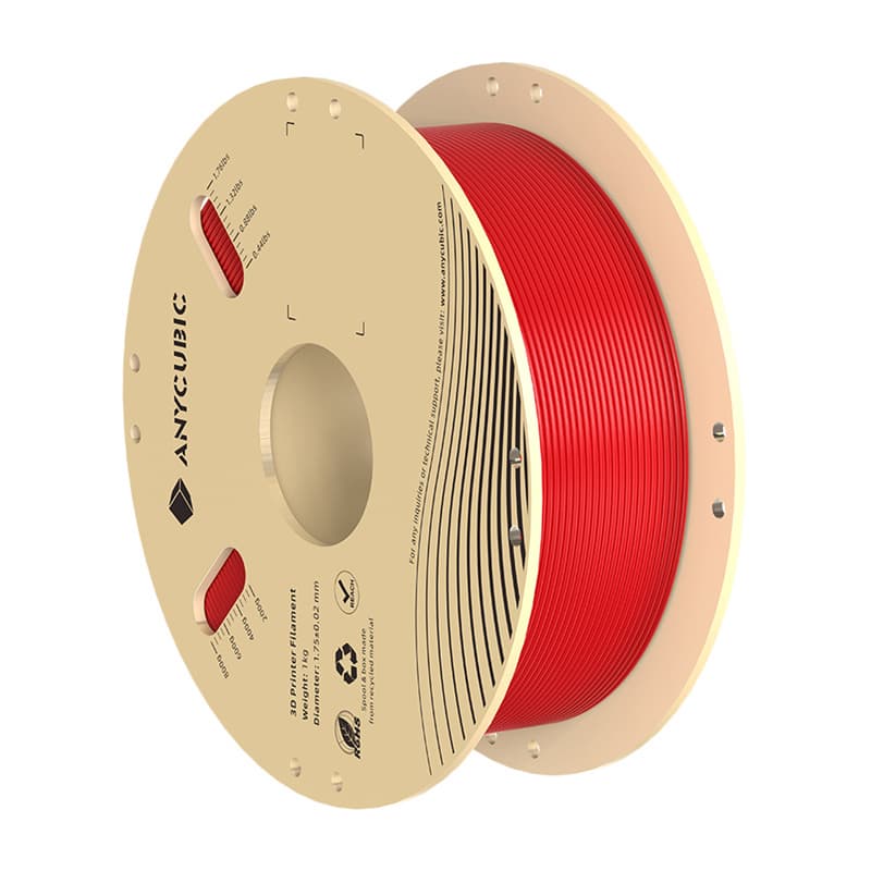 PLA Anycubic 1 KG filament, rdeč