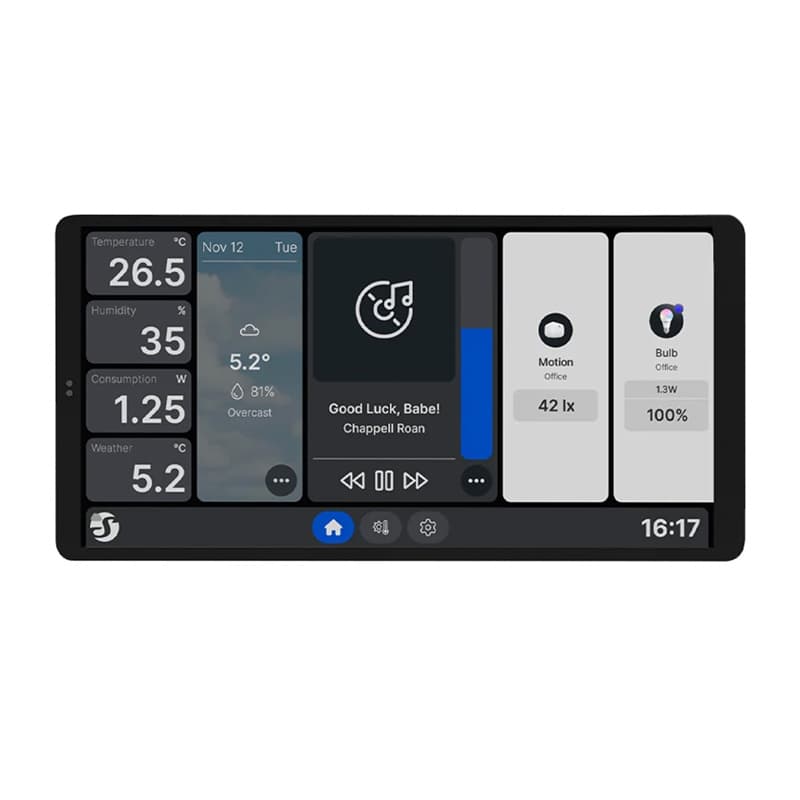 Shelly Wall Display X2 WiFi/BLU (bel)