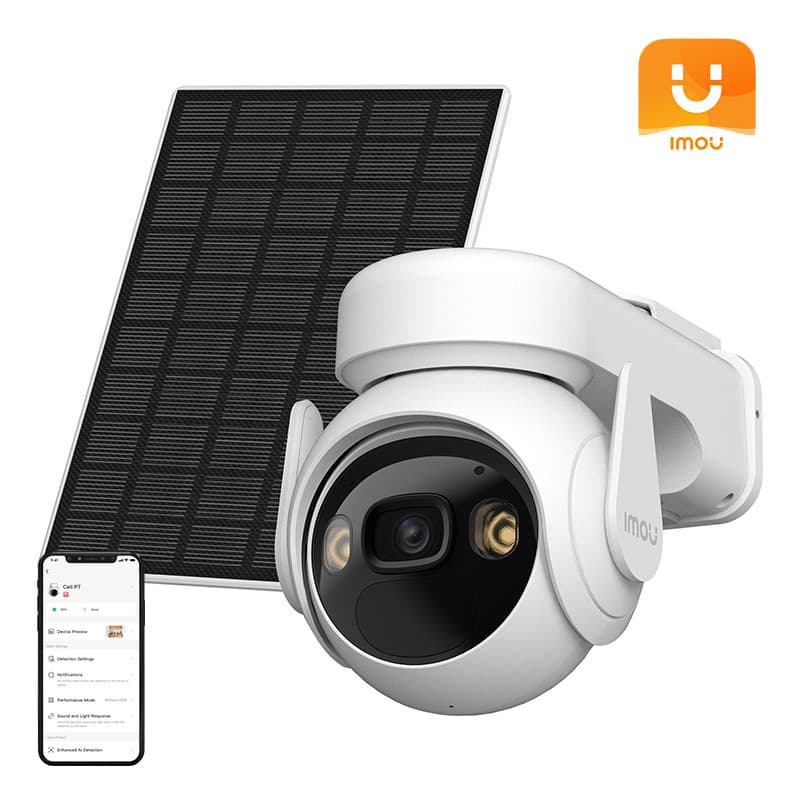 IMOU Cell PT Lite vrtna WiFi kamera z napajanjem na sončno energijo