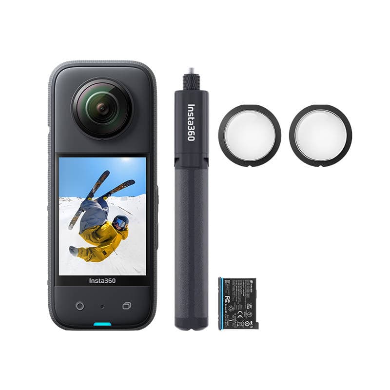 Insta360 X3 All-Purpose Kit - 360° kamera, dodatki