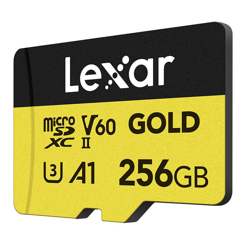 Pomnilniška kartica Lexar GOLD microSDXC 256GB 3