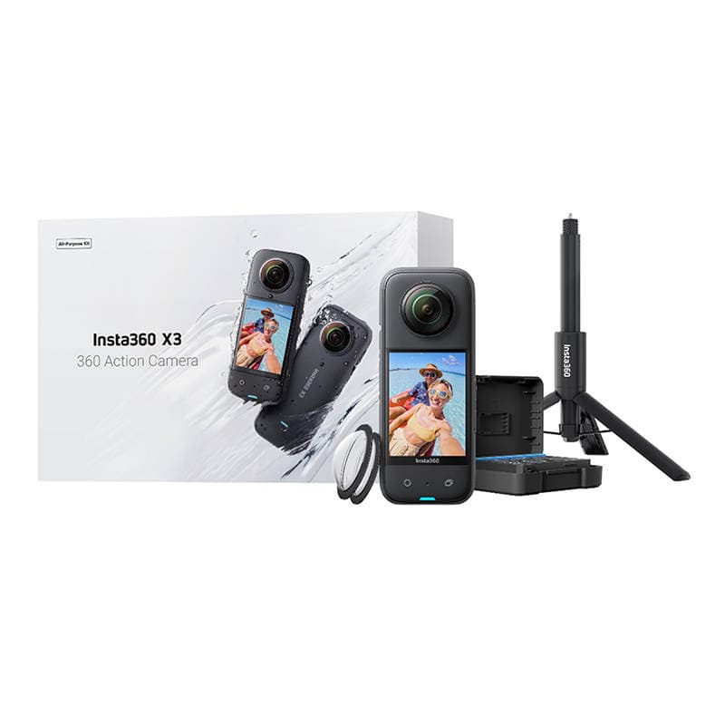 Insta360 X3 All-Purpose Kit - 360° kamera, dodatki 2