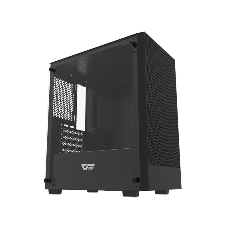 Darkflash M305 računalniško ohišje brez ventilatorjev (Črna)