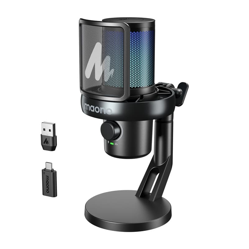 Maono DM40 Pro mikrofon, črn
