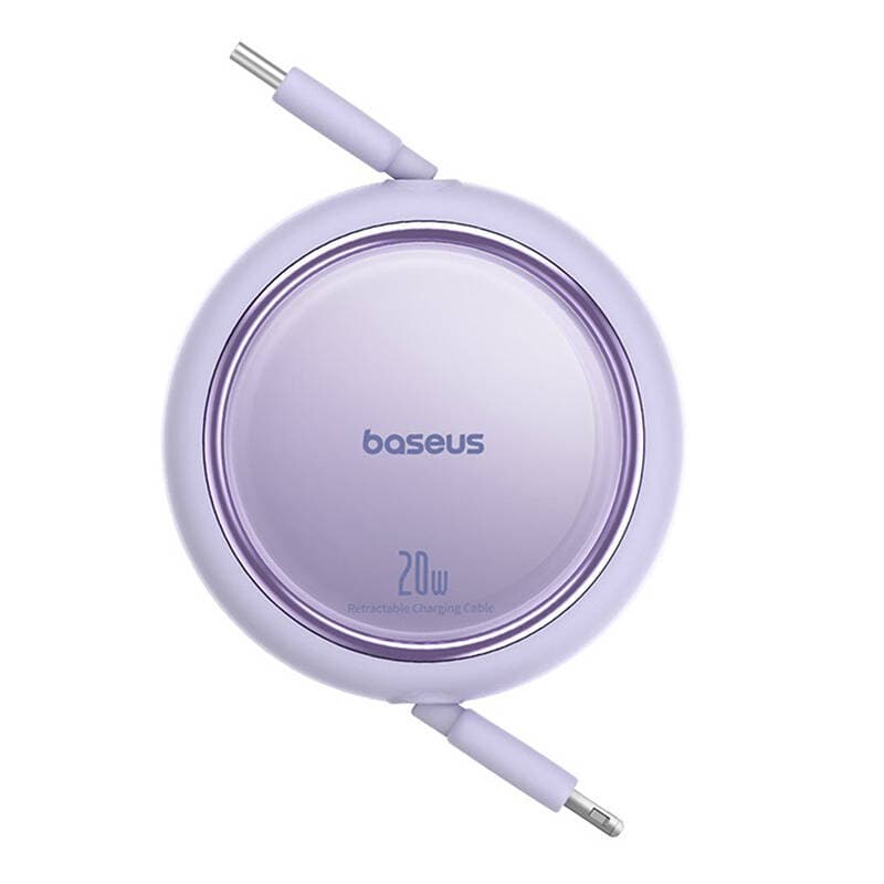 USB Kabel Baseus Free2Pull USB-C na iP 20W 1m (vijolični) 3