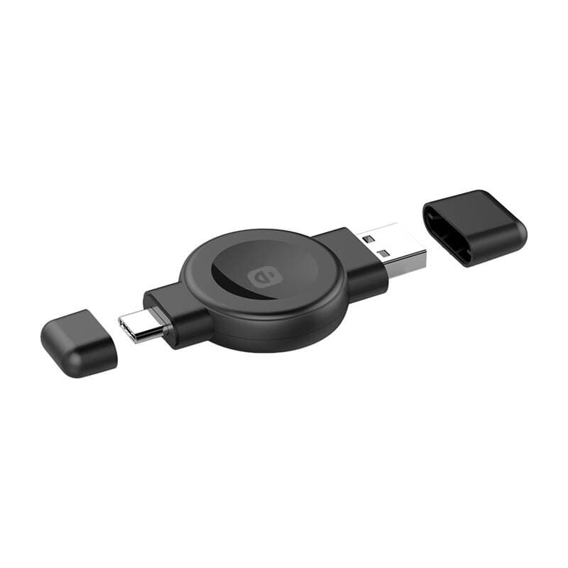 Brezžični polnilnik za pametno uro Choetech T606-F (črn)