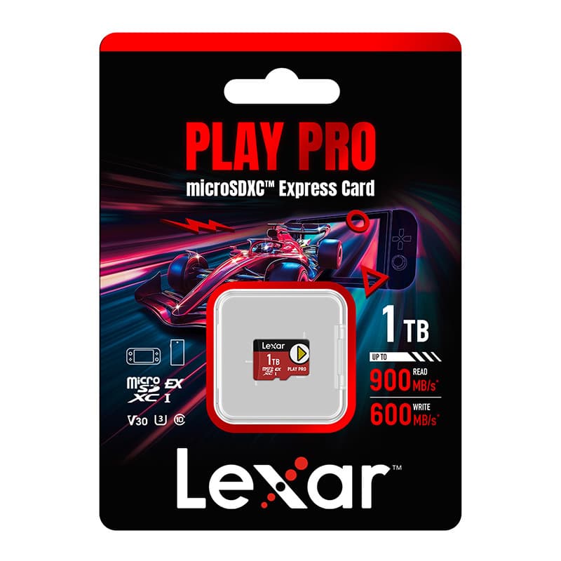 Pomnilniška kartica Lexar PLAY Pro microSDXC Express 7.1, 1TB 5