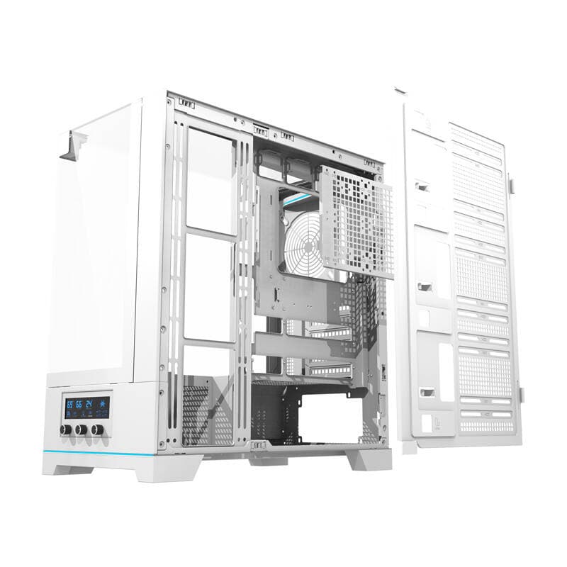 Računalniško ohišje Darkflash DY450 (belo, brez ventilatorjev) 7