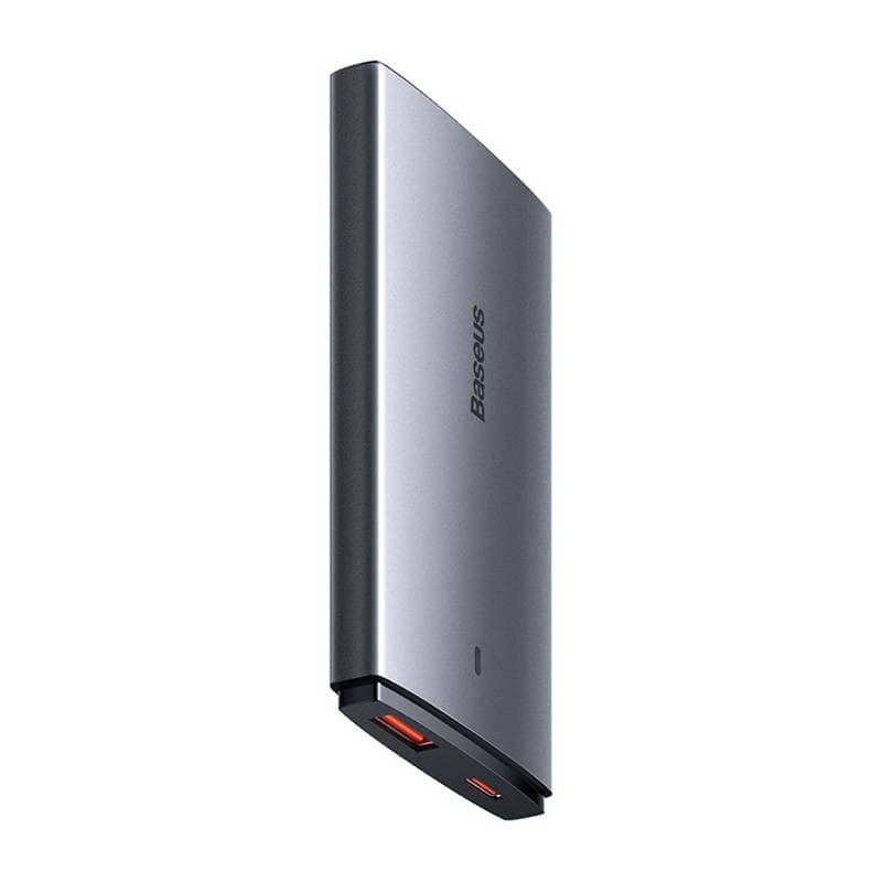 Baseus GaN5 omrežni polnilnik 65W, 1x USB-C, 1x USB-A 5