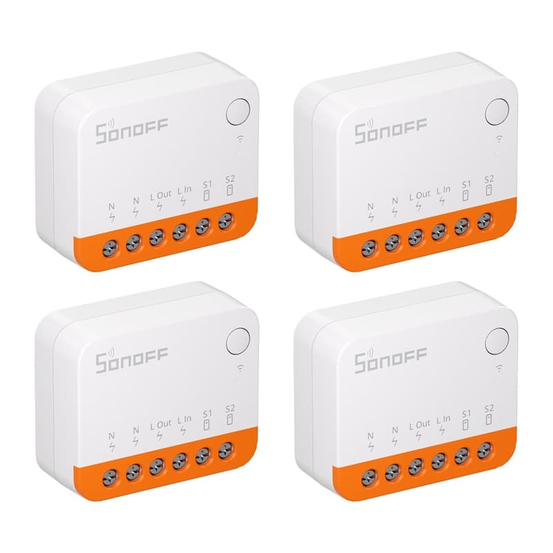SONOFF MINIR4 pametni preklopnik (Extreme), 4 kosi 2