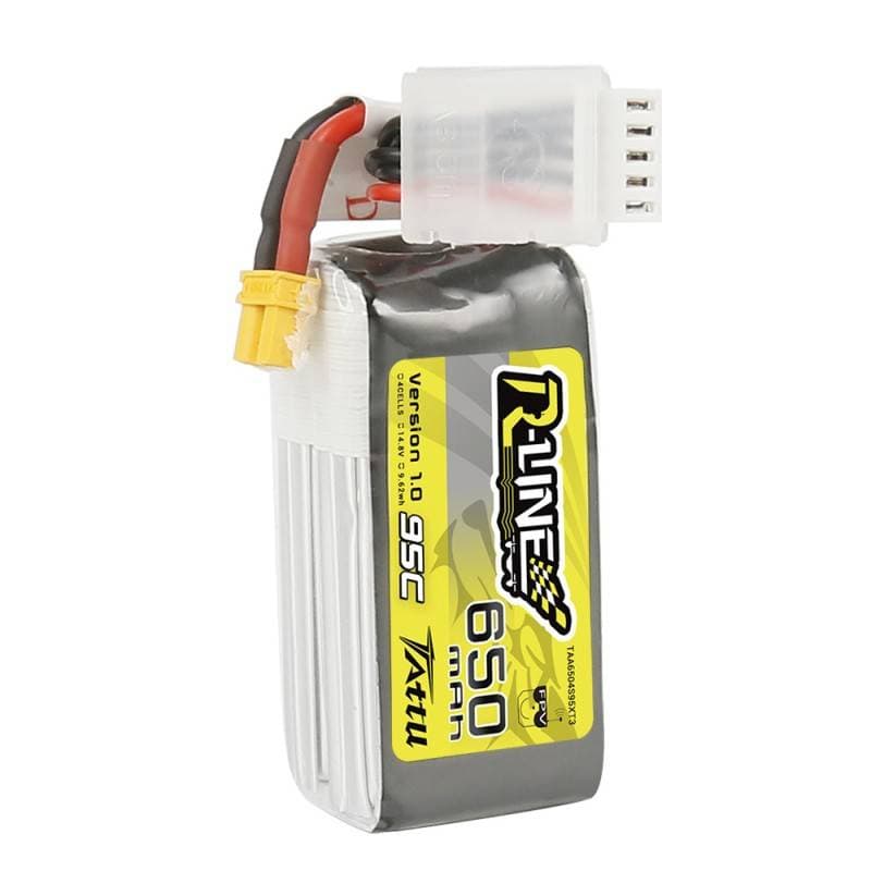 Tattu R-Line baterija 650mAh 14.8V 95C 4S1P XT30 4