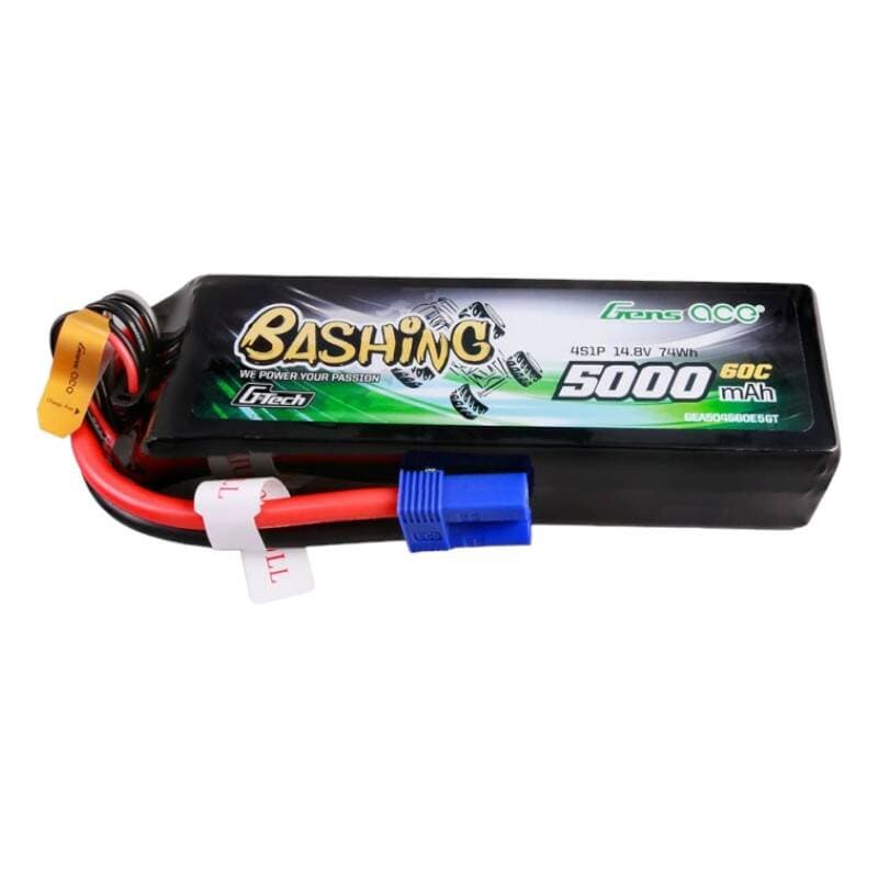 Gens ace G-Tech 5000mAh 14.8V 60C 4S Lipo baterija (EC5)