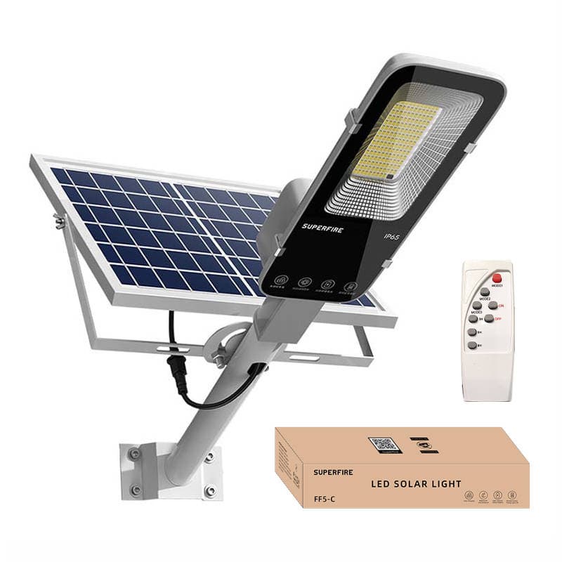 Solarna svetilka Superfire FF5-C, 263W, 1200lm, 15000mAh, daljinski upravljalnik