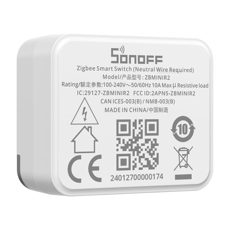 Pametni mini Zigbee stikalo SONOFF ZBMINIR2 7