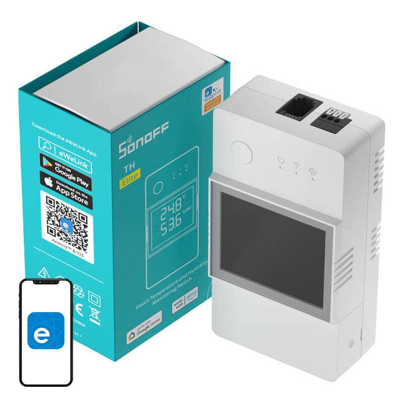 Pametni WiFi stikalni termostat Sonoff THR320D TH Elite