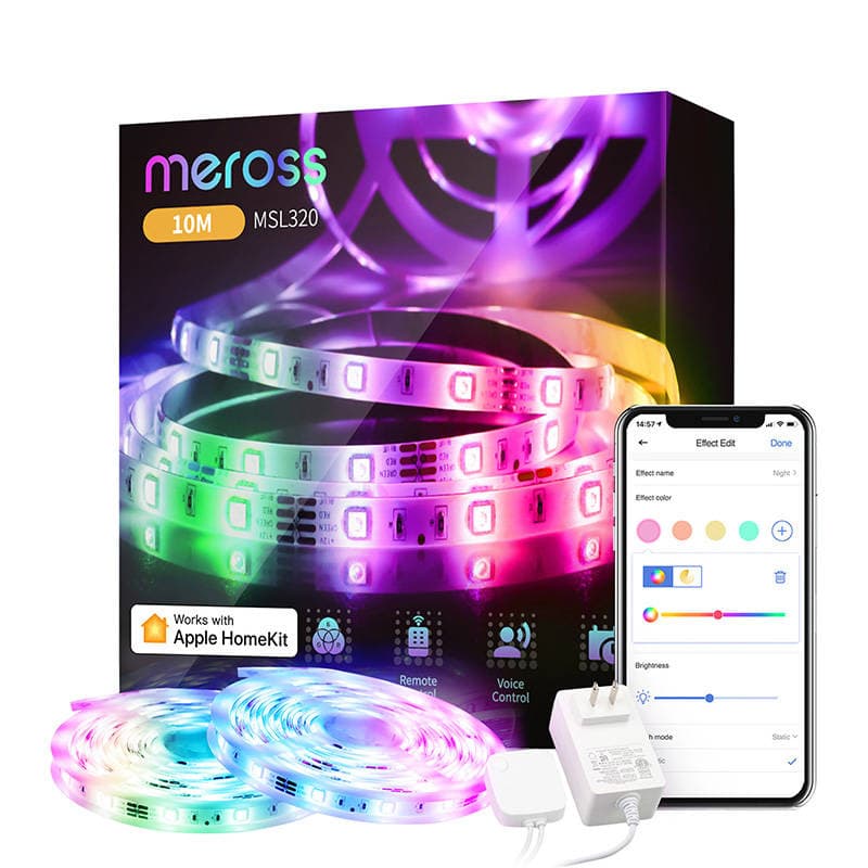 Meross MSL320 pametni LED trak, Wi-Fi, HomeKit 2