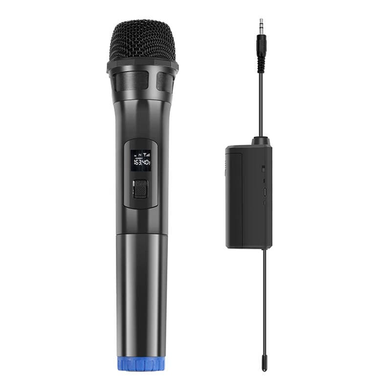 Brezžični dinamični mikrofon UHF PULUZ PU628B 3.5mm (črn) 2