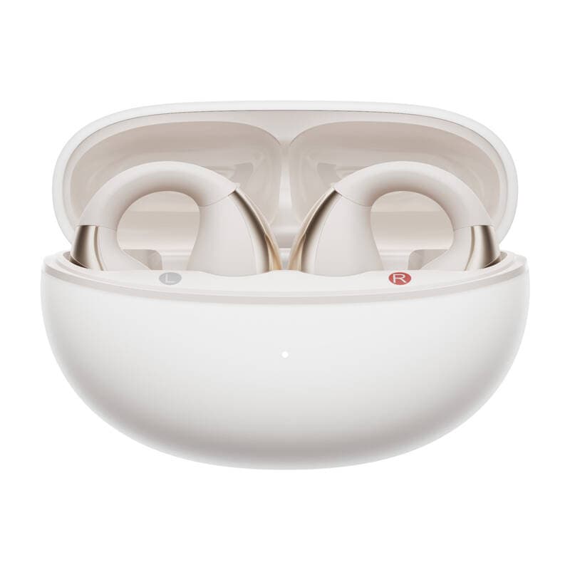 Slušalke QCY Crossky Clip T33, Bluetooth 5.4 (bela) 5