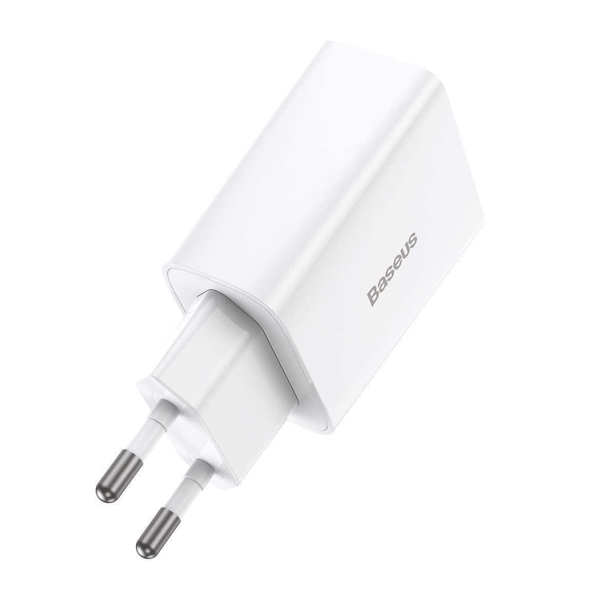 Baseus Mini Quick Charger USB-C PD, 20W (bel) 3