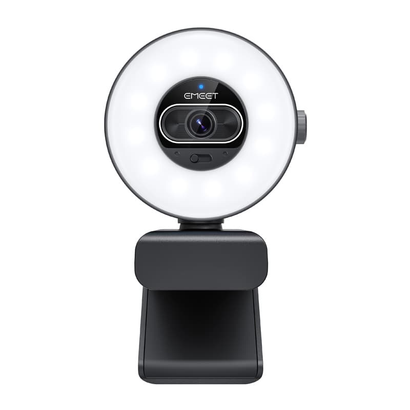 EMEET SmartCam S600L spletna kamera z obročnim svetlom 3
