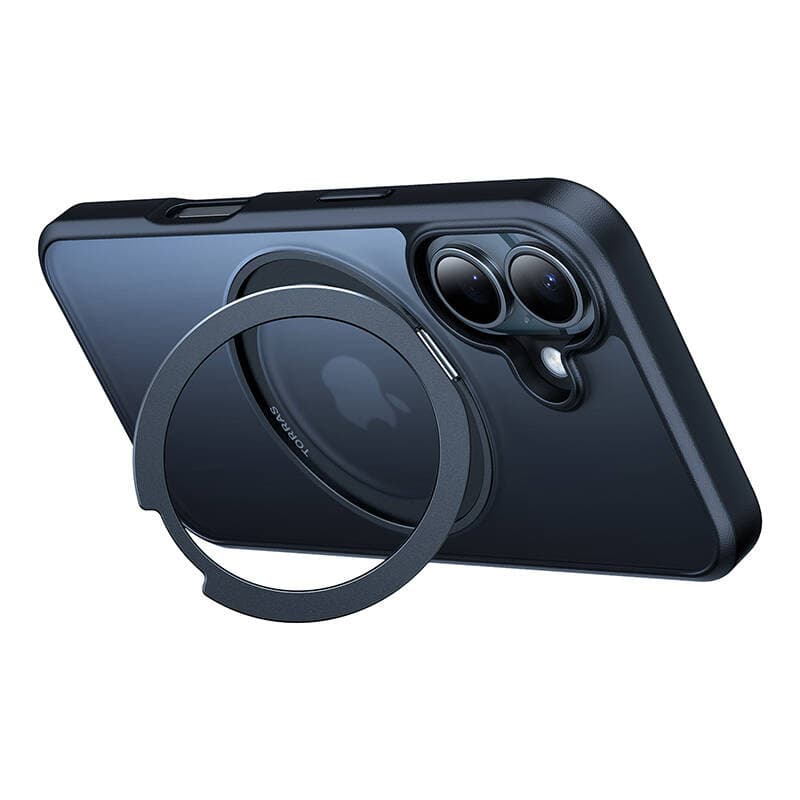 Torras Ostand Pro etui za iPhone 16 Plus (črn) 3