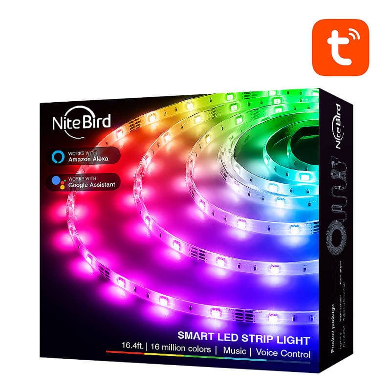 Pametni LED trak NiteBird SL3 RGB (2x5m), WiFi, Tuya 3