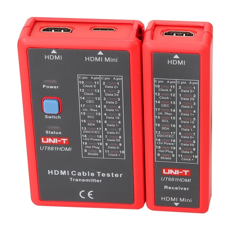 UNI-T UT681HDMI Tester HDMI kablov 4