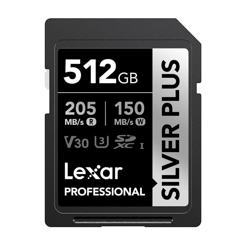 Lexar Professional SILVER PLUS SDXC 512GB spominska kartica