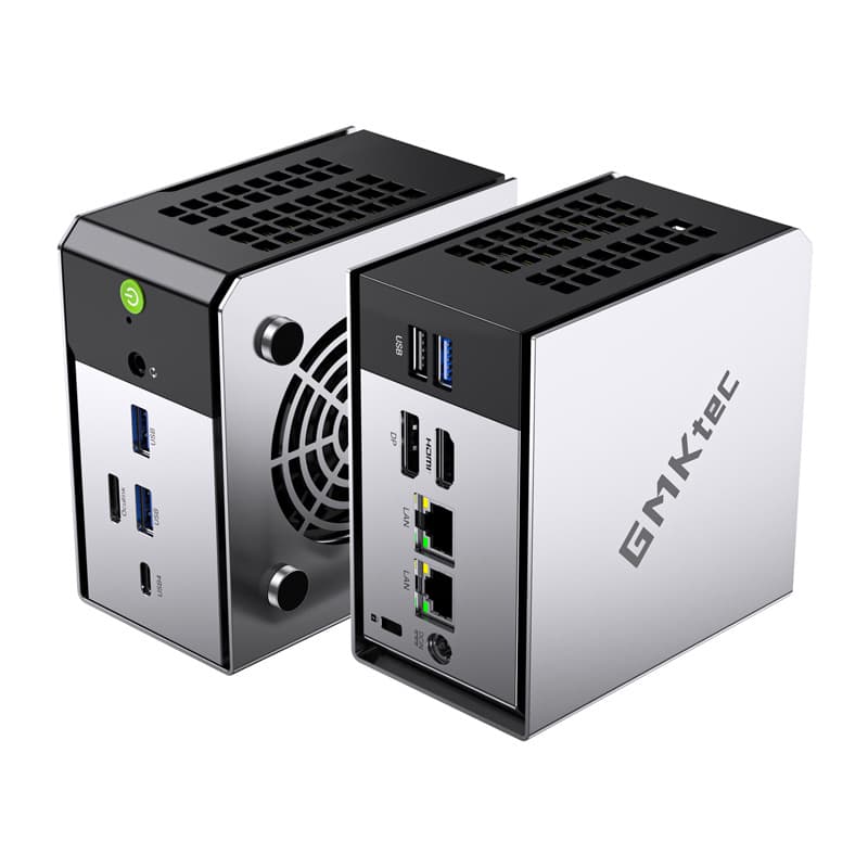 Mini PC GMKtec M8, Ryzen 5 PRO 6650H, 16GB RAM, 512GB SSD, Win 11 Pro 2
