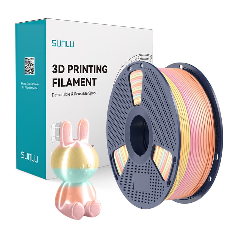 Sunlu PLA+ Silk (Rainbow) 05 filament