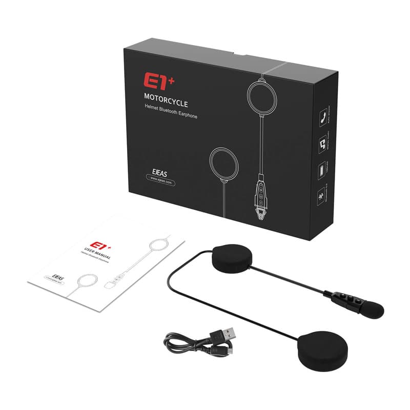EJEAS E1+ Bluetooth slušalke za čelade 2