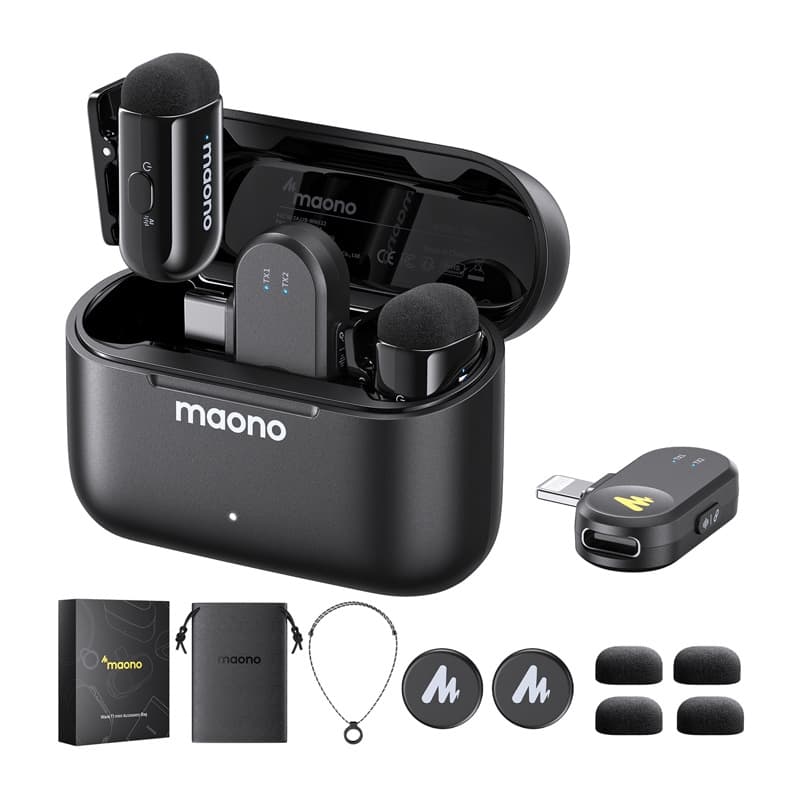 Maono WM622 PBC2 brezžični mikrofon za iPhone/iPad 5