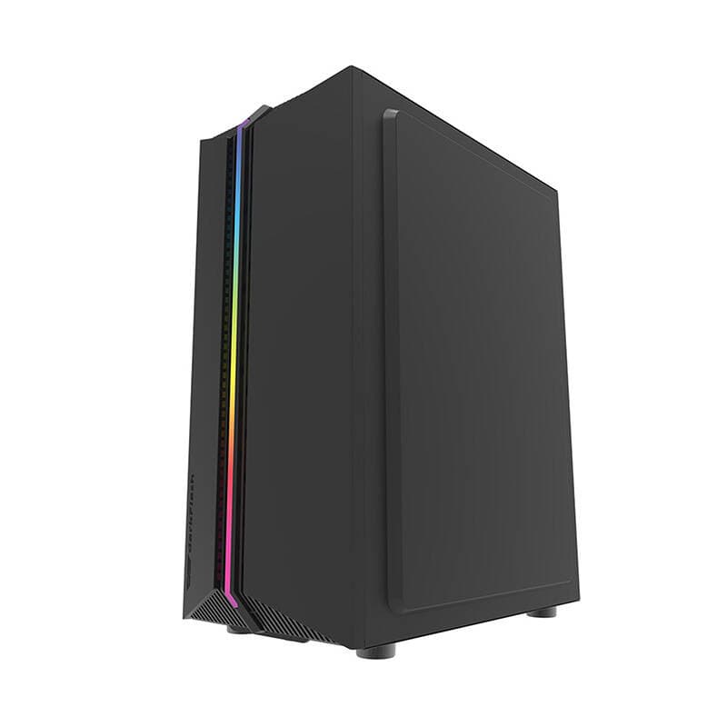 Računalniško ohišje Darkflash DK151 LED, črno + 3 RGB ventilatorje 2
