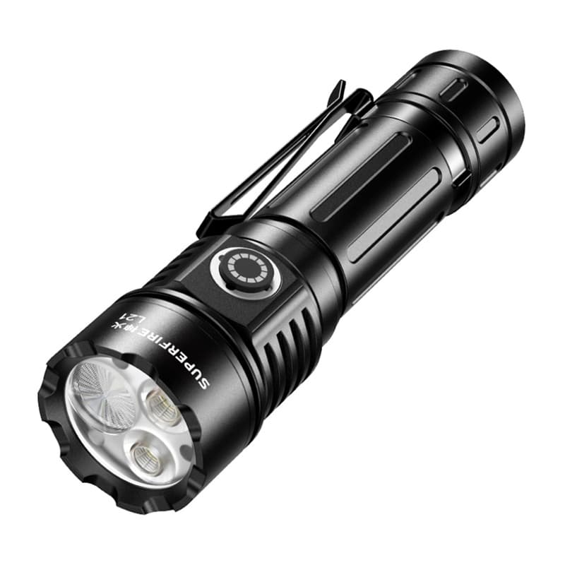 Superfire L21: Zmogljiva 1350lm LED svetilka, 15W, USB-C polnilna