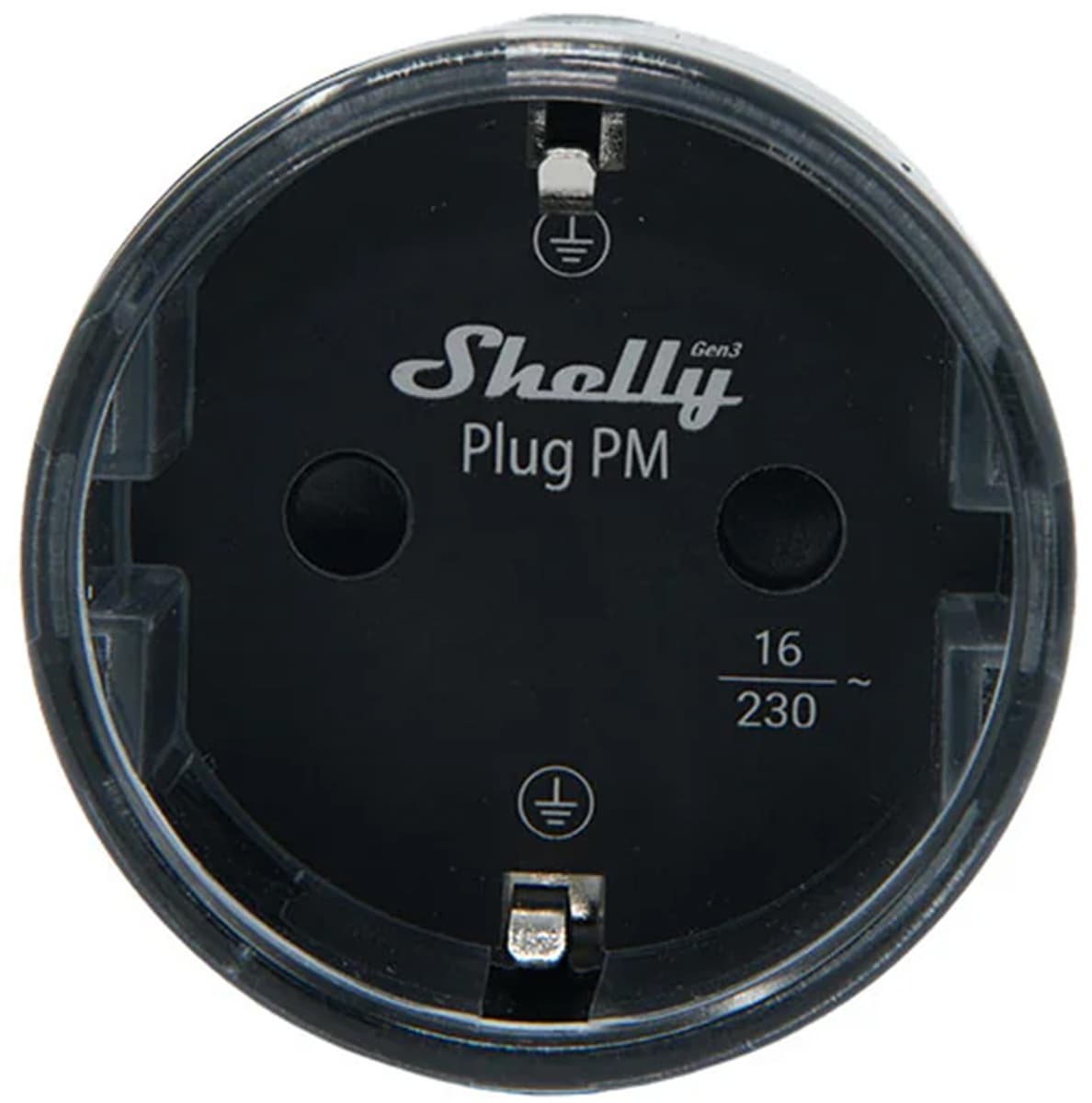 Pametna vtičnica Shelly Plug PM Gen3 Matter, 13A (črna) 2