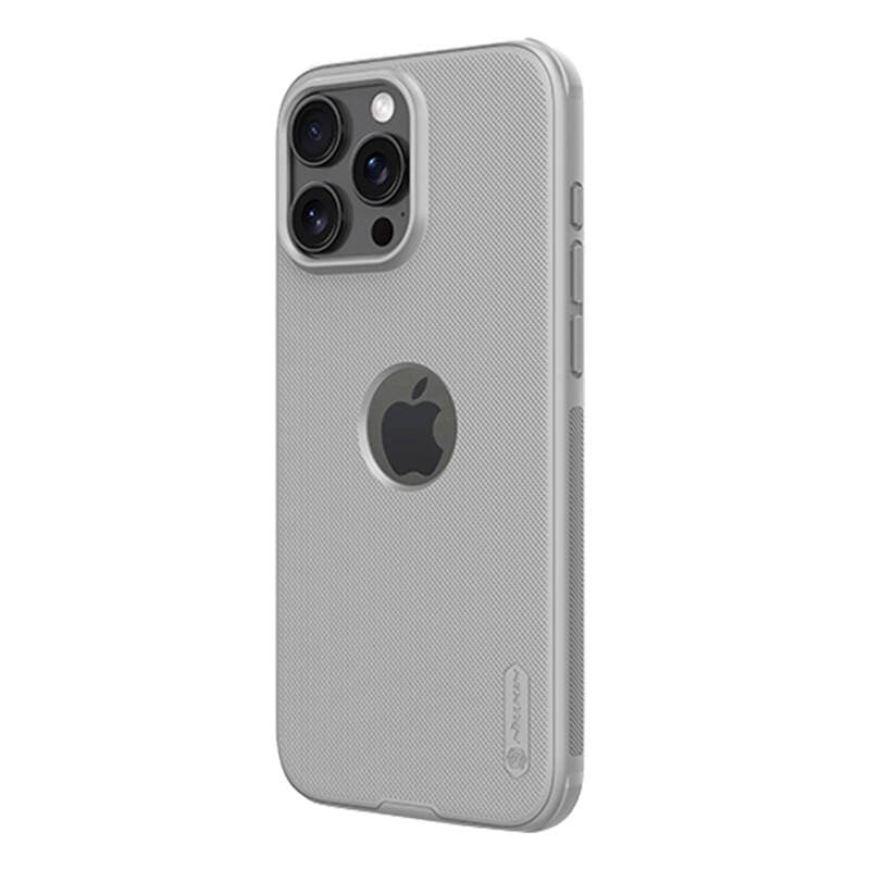 Ovitek Nillkin Super Frosted Shield Pro za iPhone 16 Pro (siv) 2